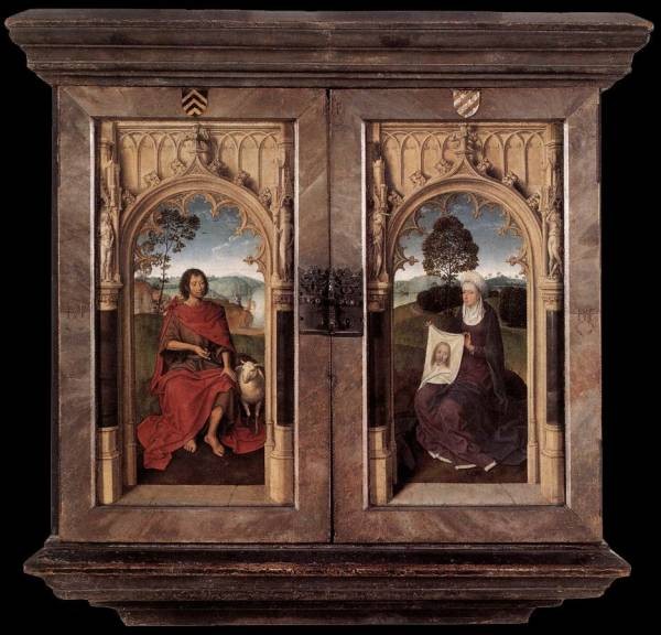 Triptych of Jan Floreins 1479 detail2 reverse